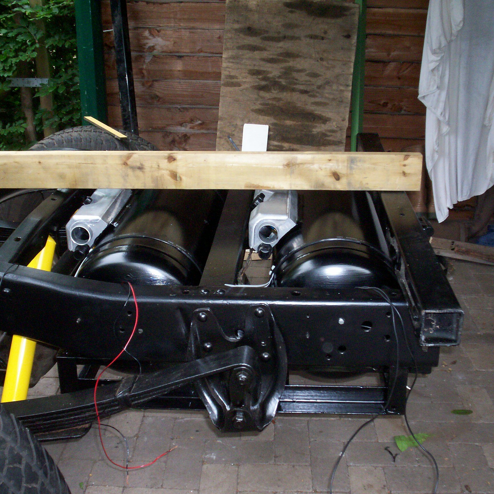 nieuwe tanks geplaatst
